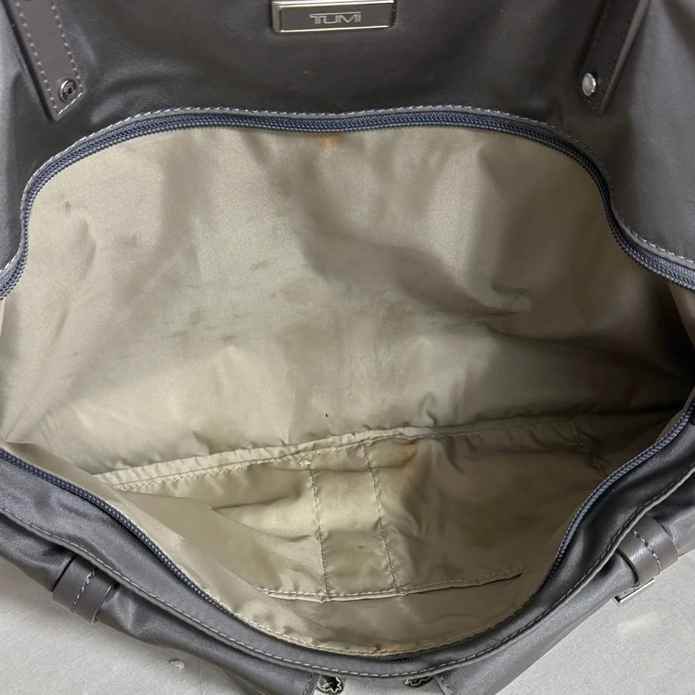 Tumi Charcoal Nylon Laptop Bag‎